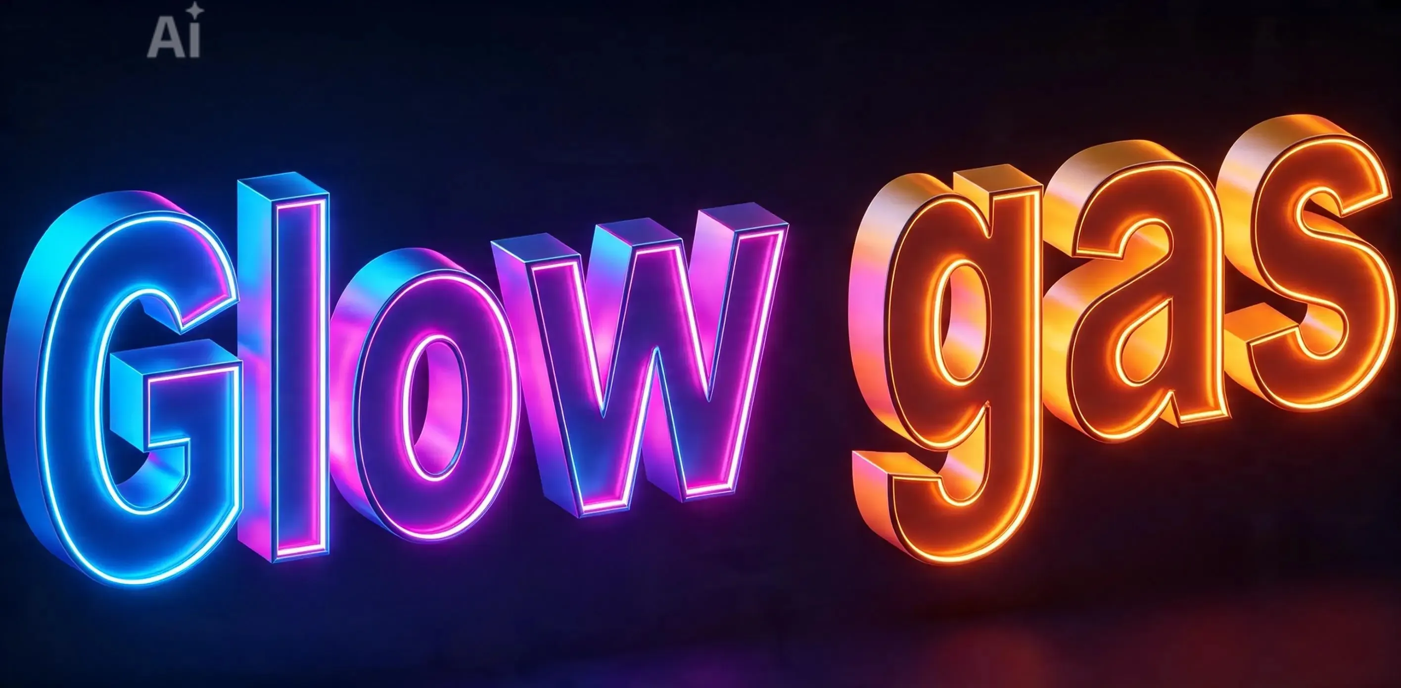 Glow gas & water delivery